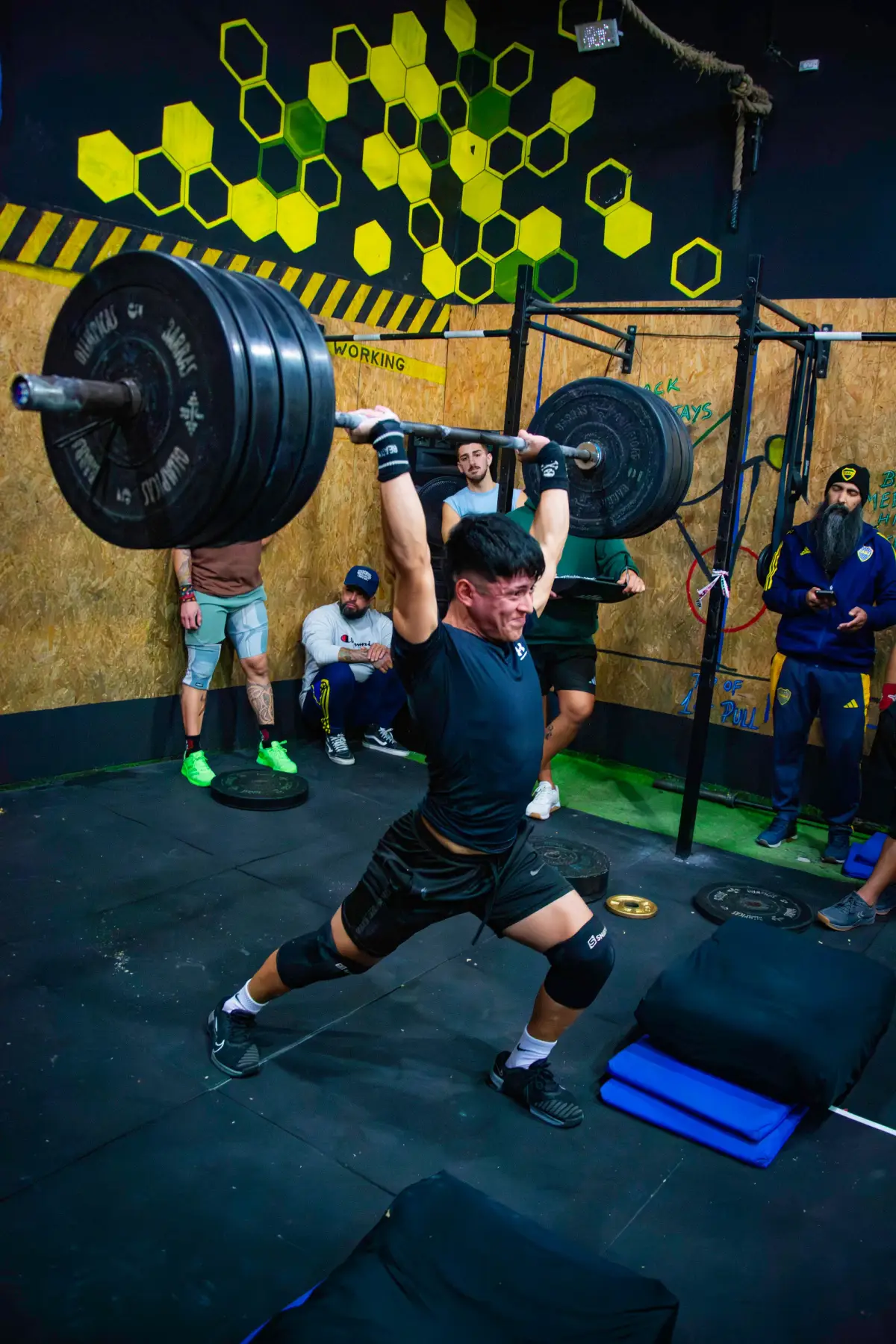 Atleta en acción
