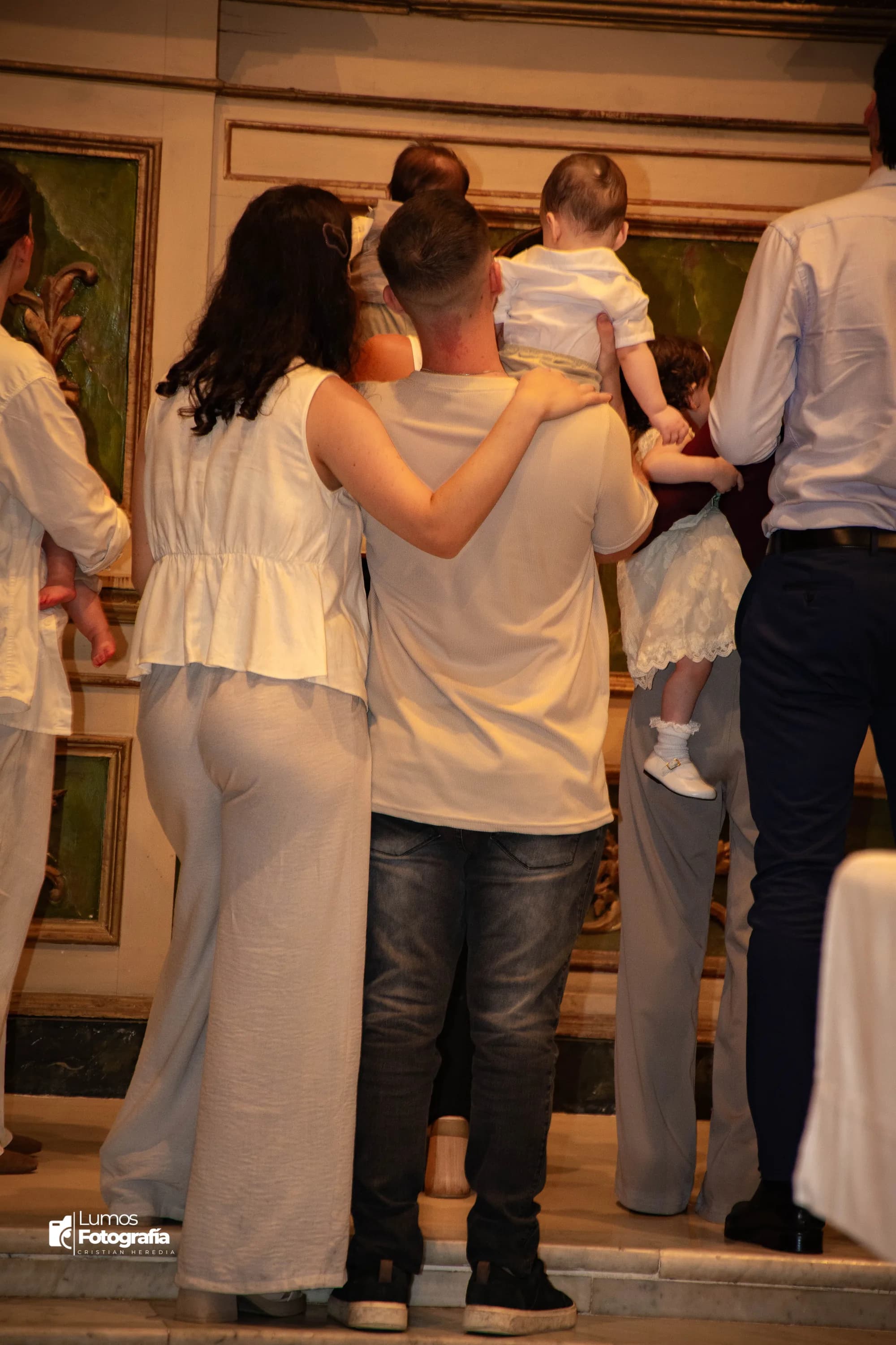 Abrazo familiar